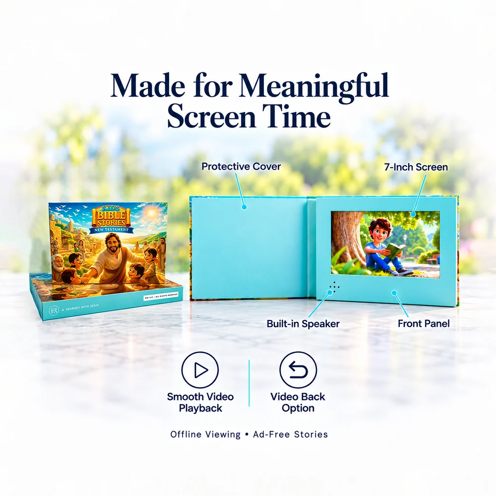Kids Bible Stories New Testament video book