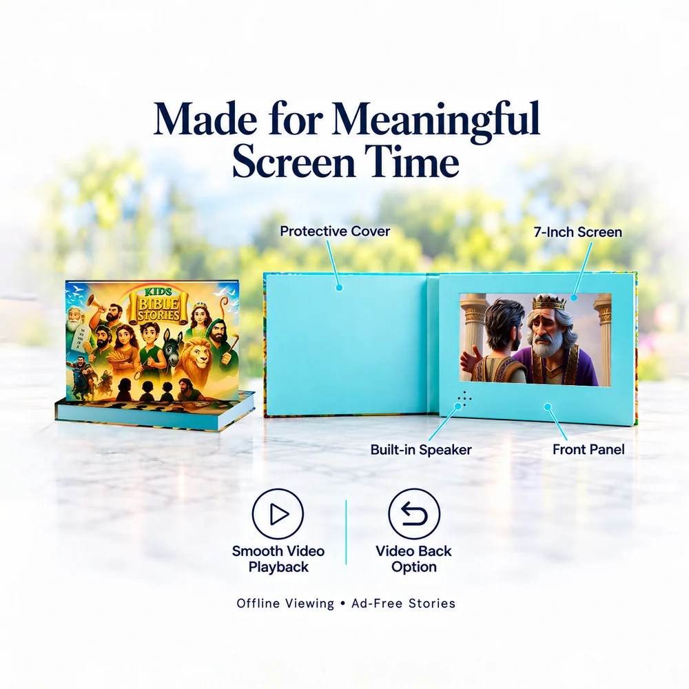 Kids Bible Stories New Testament video book